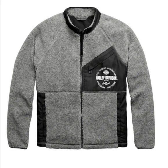 Harley-Davidson Thick Fleece Jacket  - Picture 1 of 10
